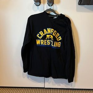 Cranford Wrestling Black Long-sleeve T-Shirt